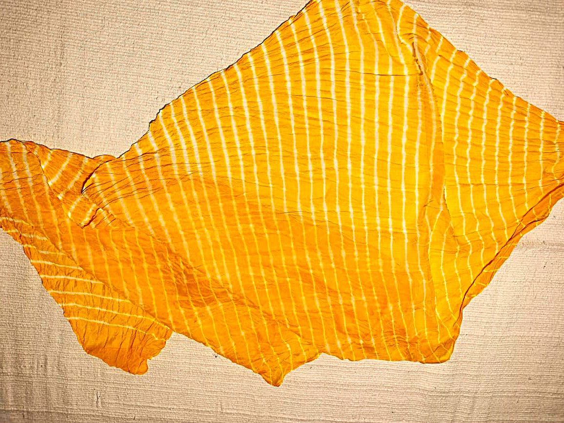 Lehriya tie and dye georgett scarves