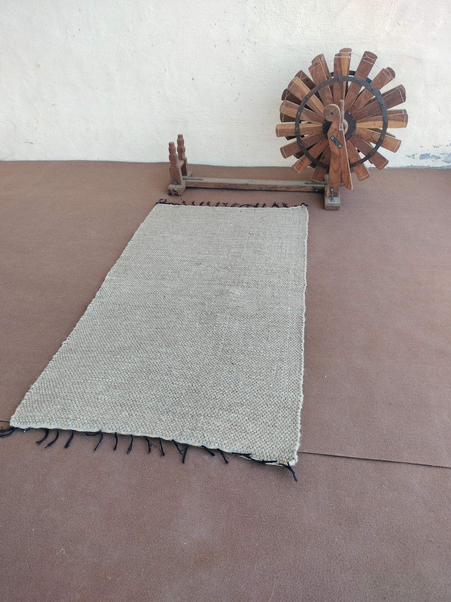 camel wool mat