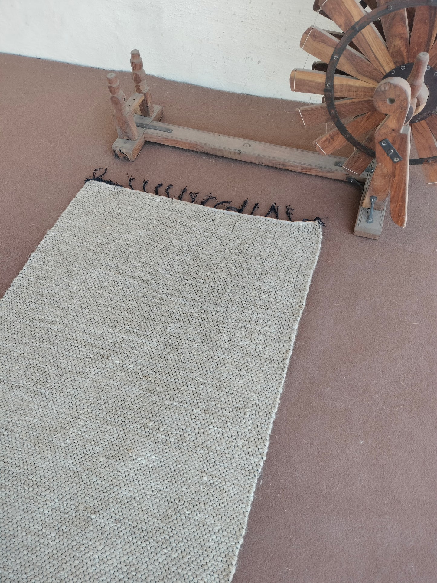 camel wool mat