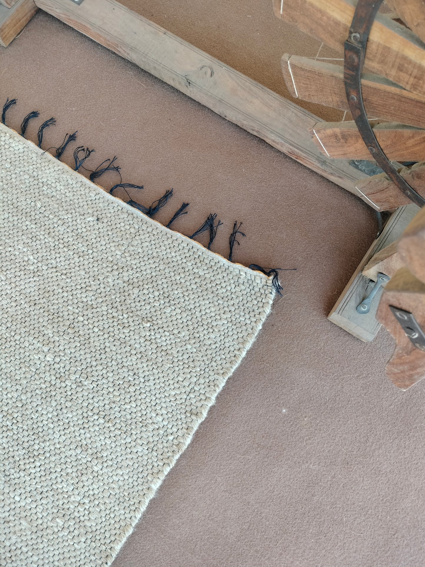 camel wool mat