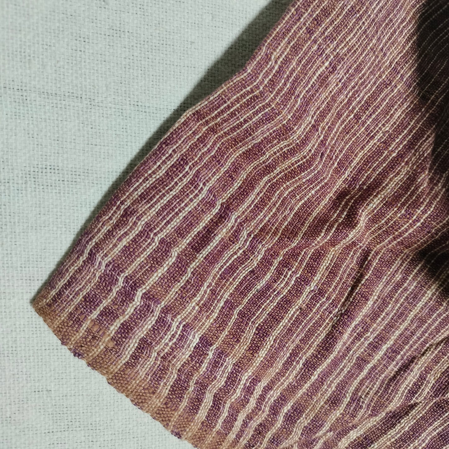 Vintage khadi fabric unisex medium length shirt/kurta