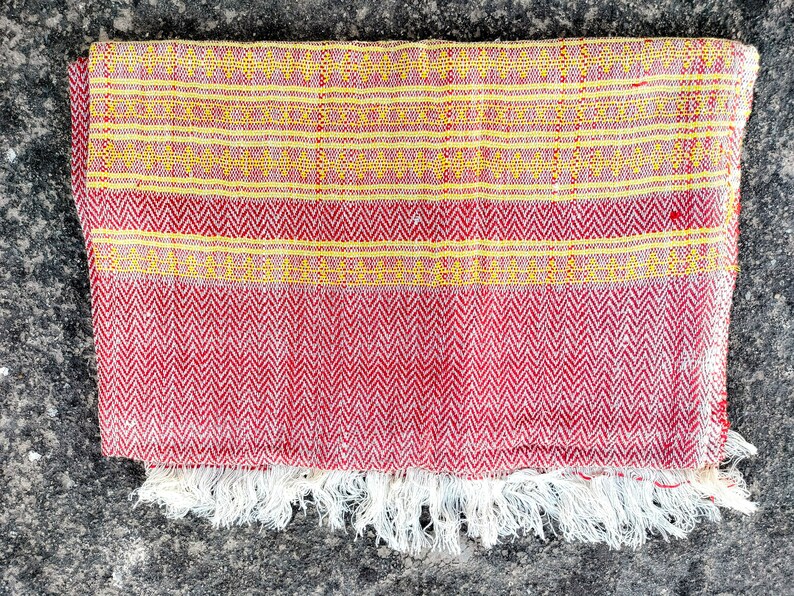 wool khadi scarf