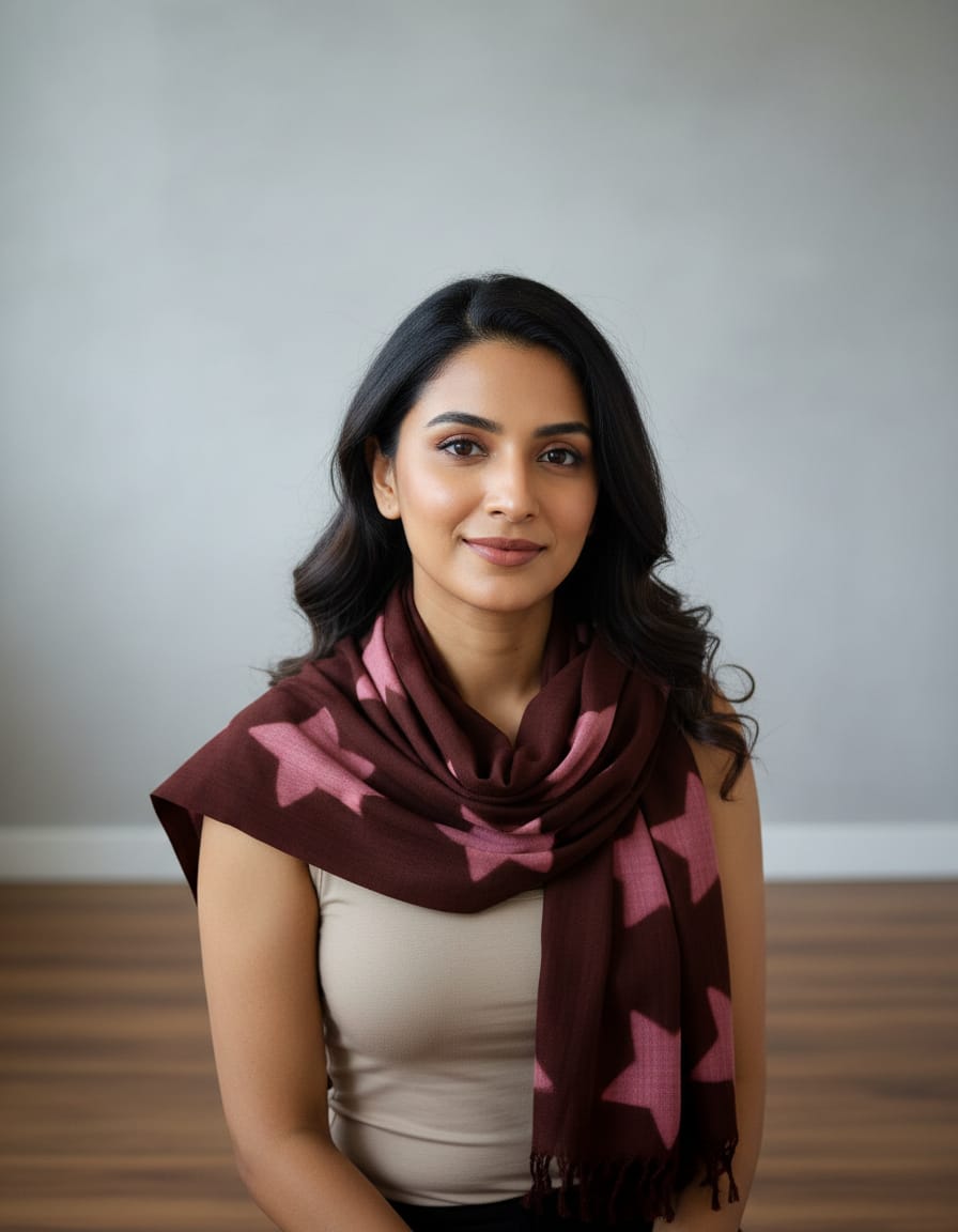 Cotton handloom special dye scarf