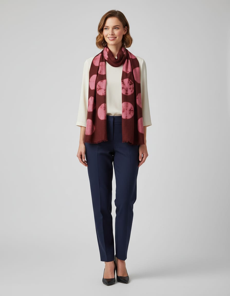 Cotton handloom special dye scarf