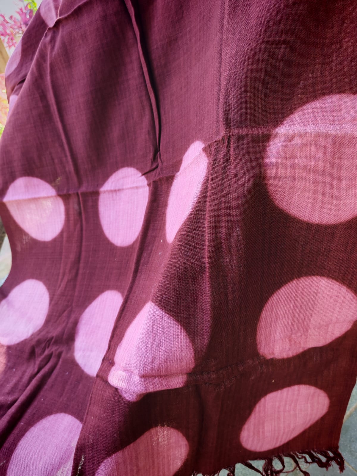 Cotton handloom special dye scarf