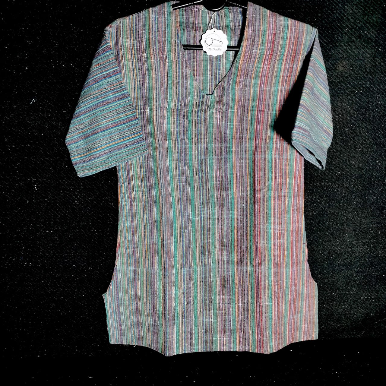 Short sleeves cotton kurta for women and girls