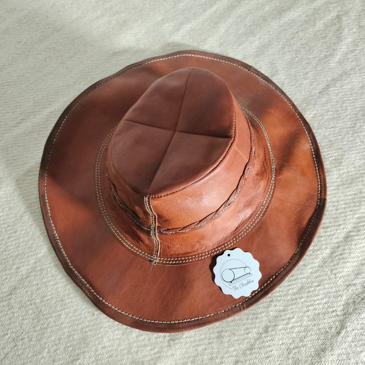 Handcrafted Leather Hat