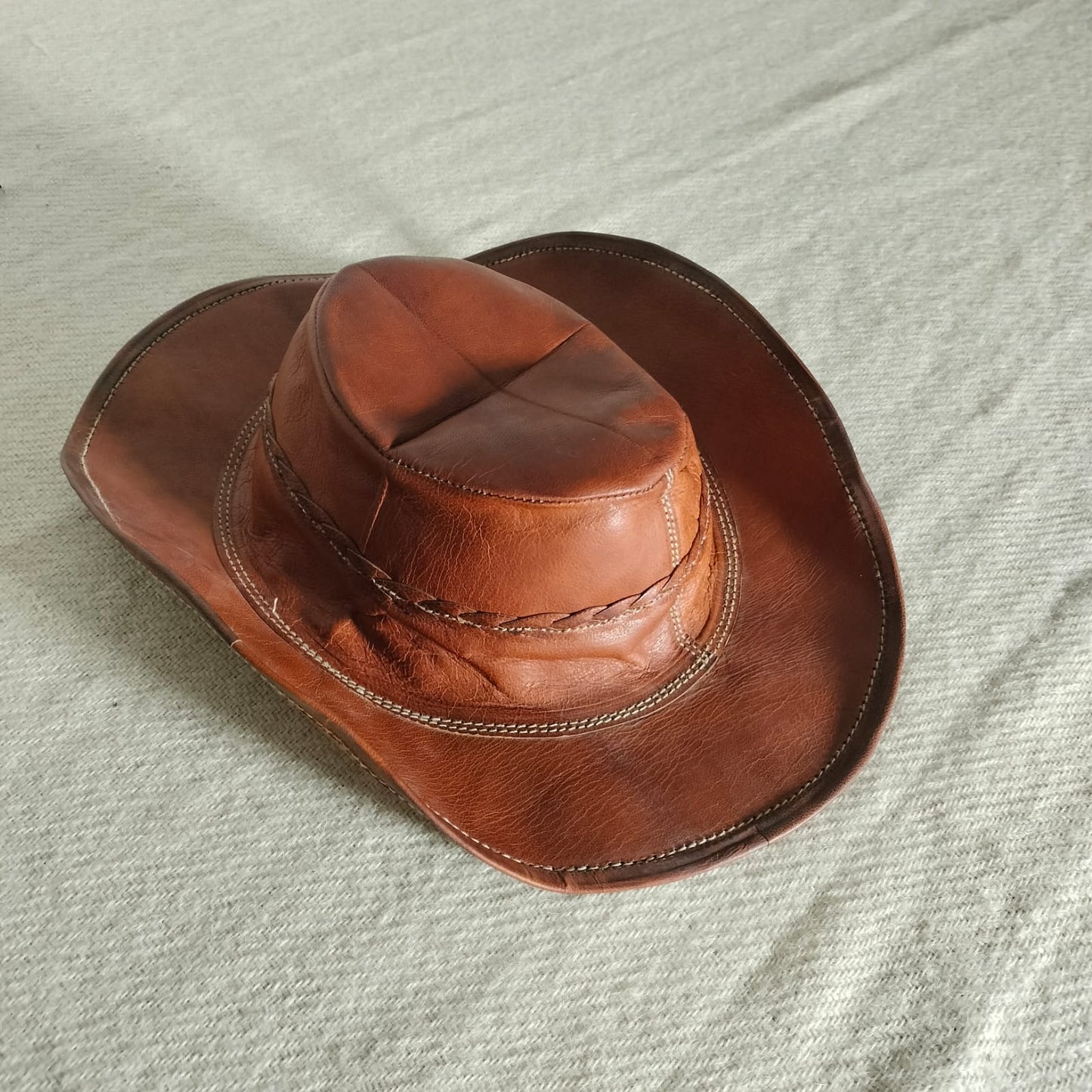 Handcrafted Leather Hat