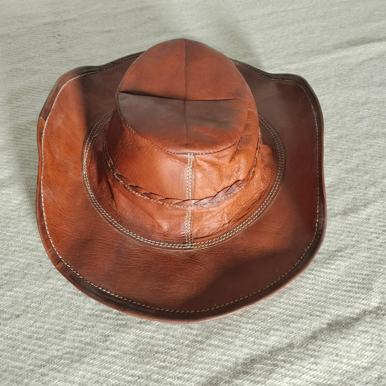Handcrafted Leather Hat