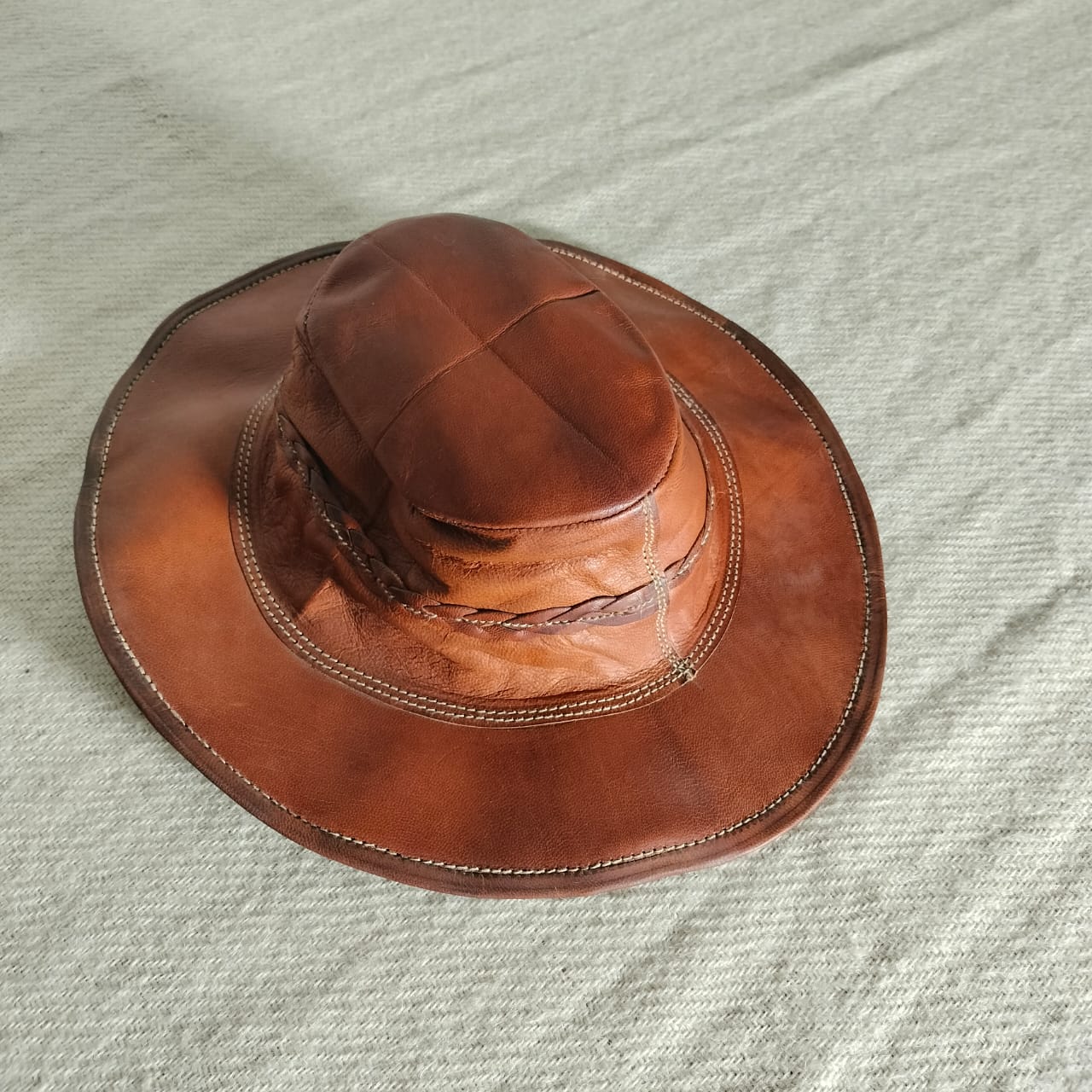 Handcrafted Leather Hat