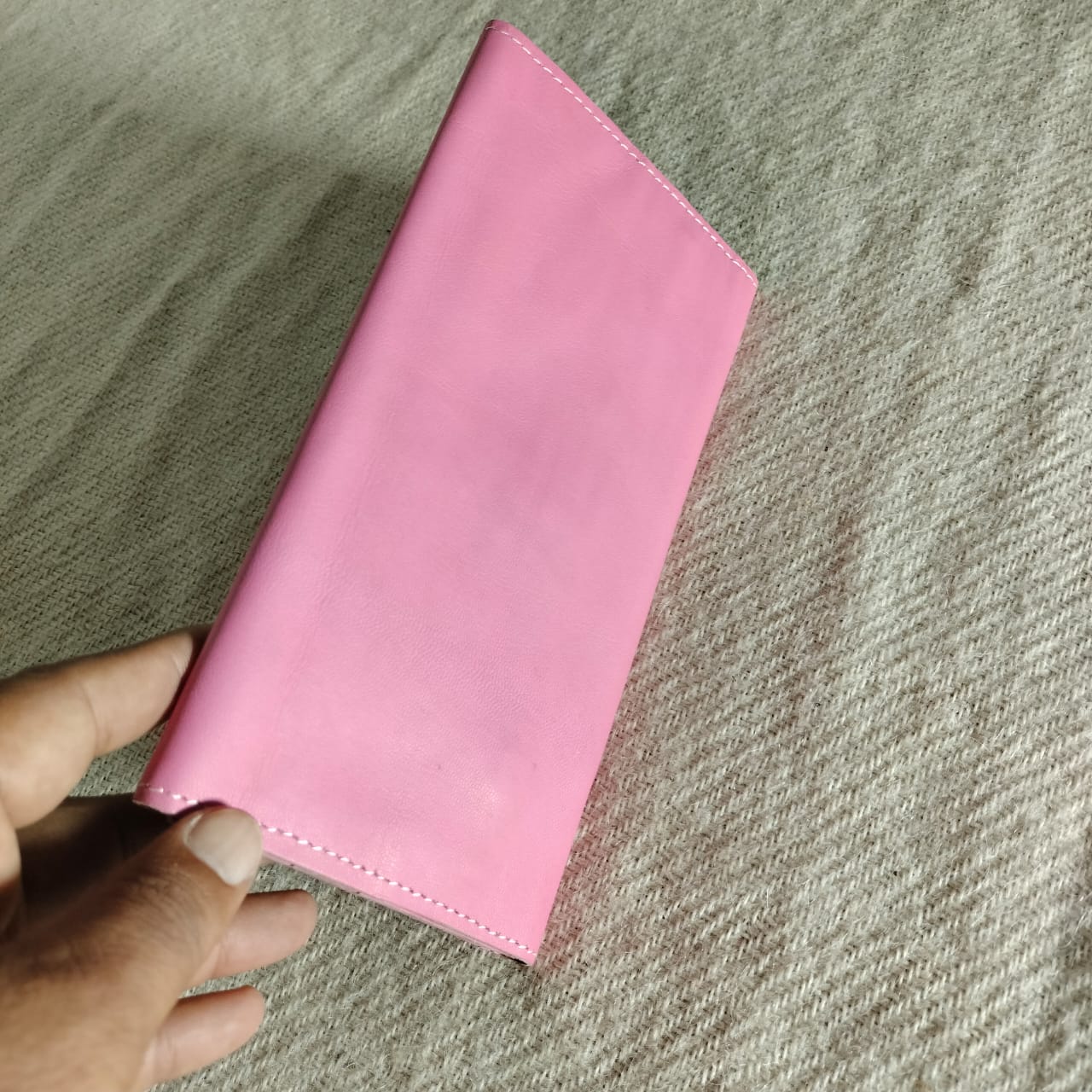 Leather clutch purse for girls and women