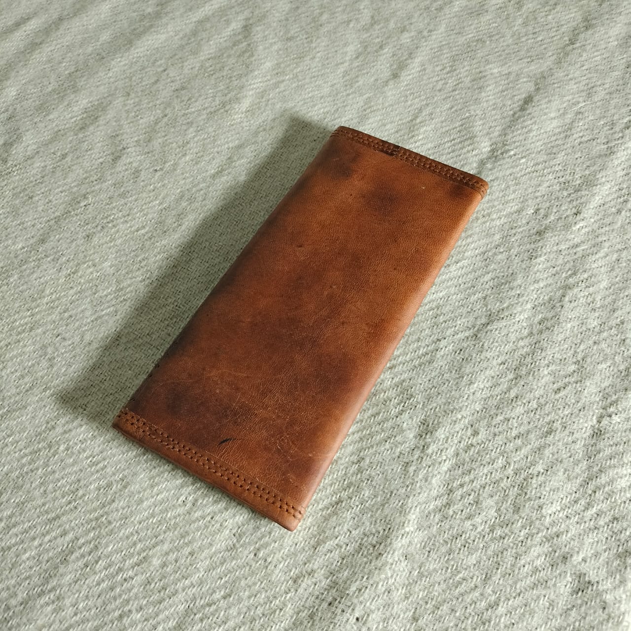 Leather embroidered clutch purse for girls and women
