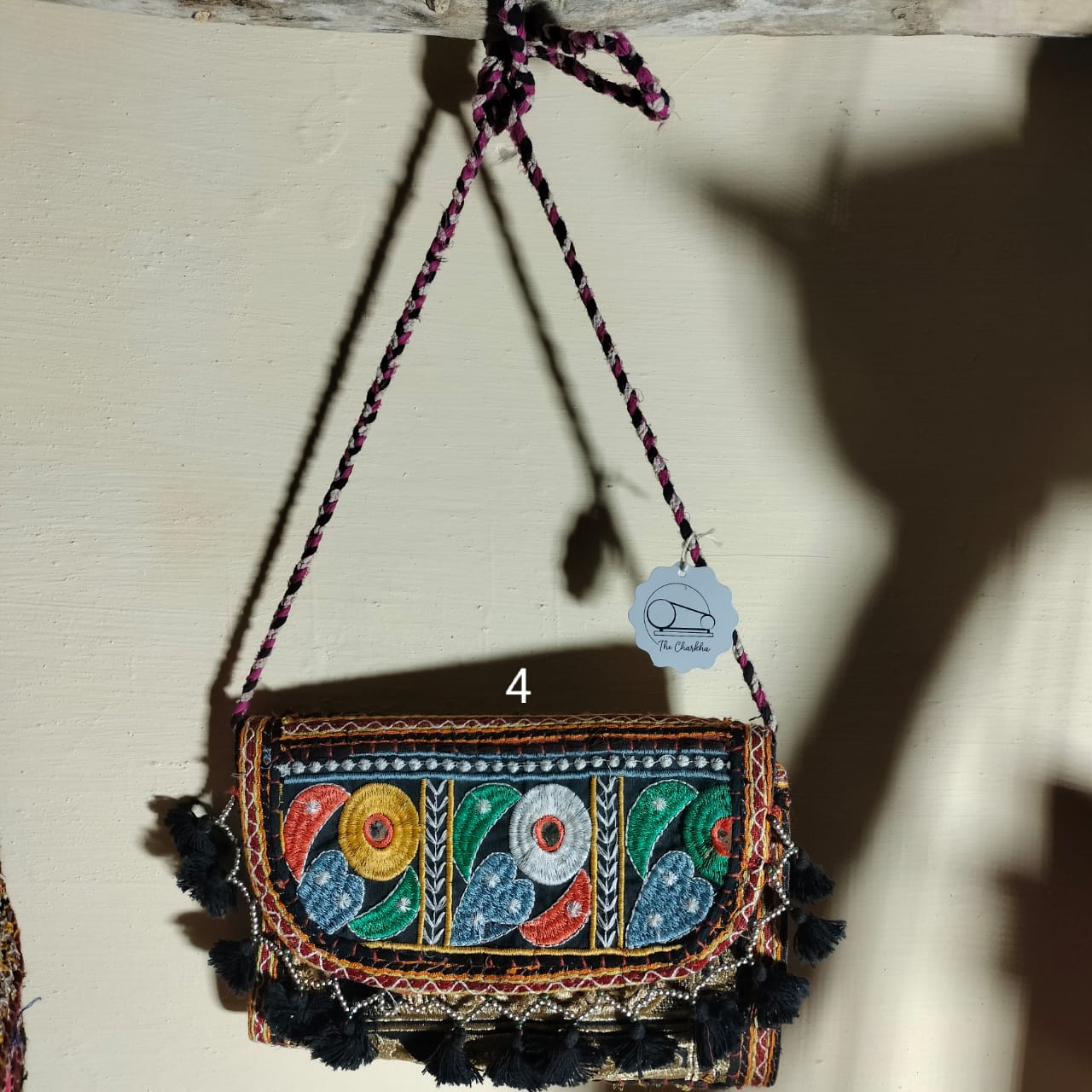 Vintage rajasthani handembroidary sling bags