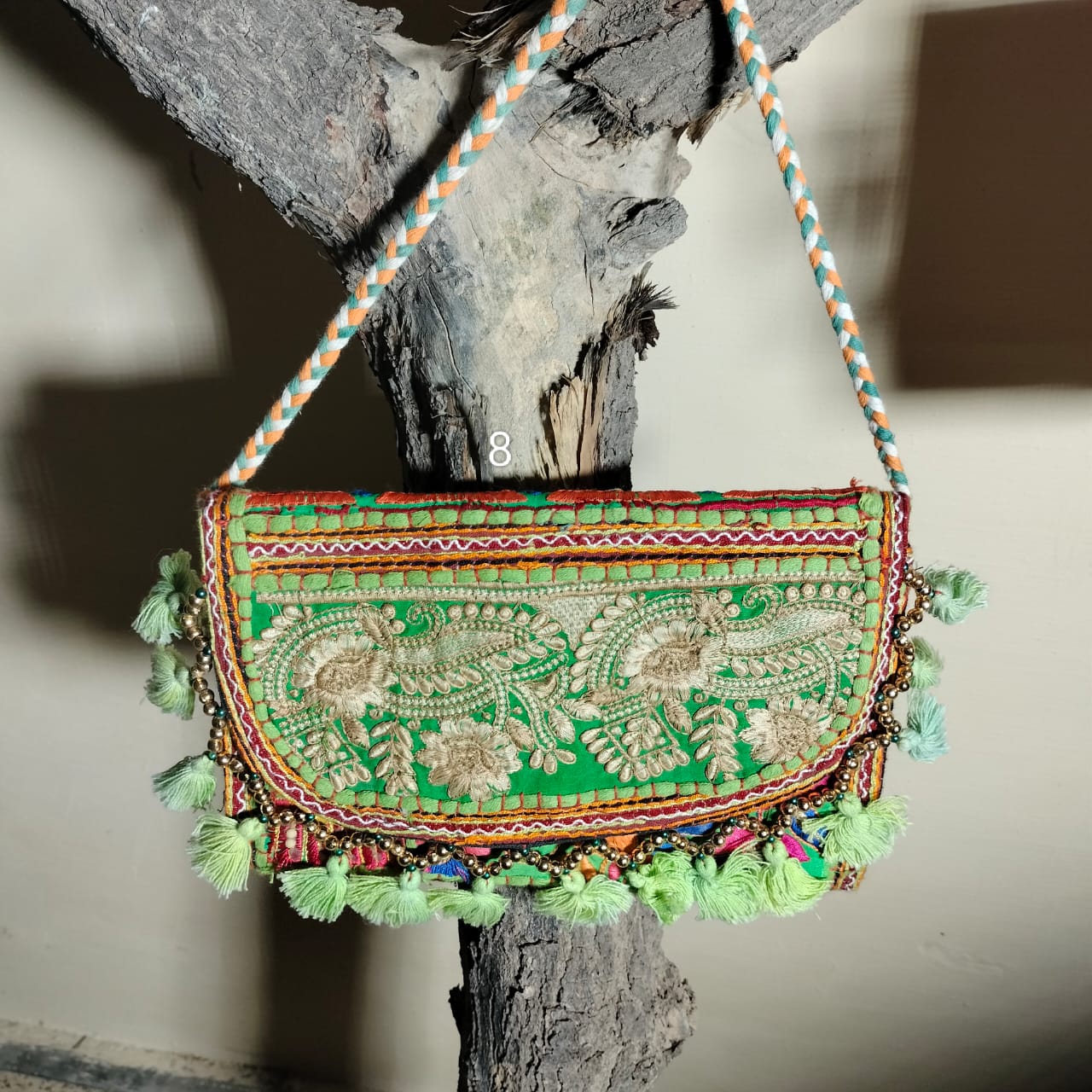 Vintage rajasthani handembroidary sling bags