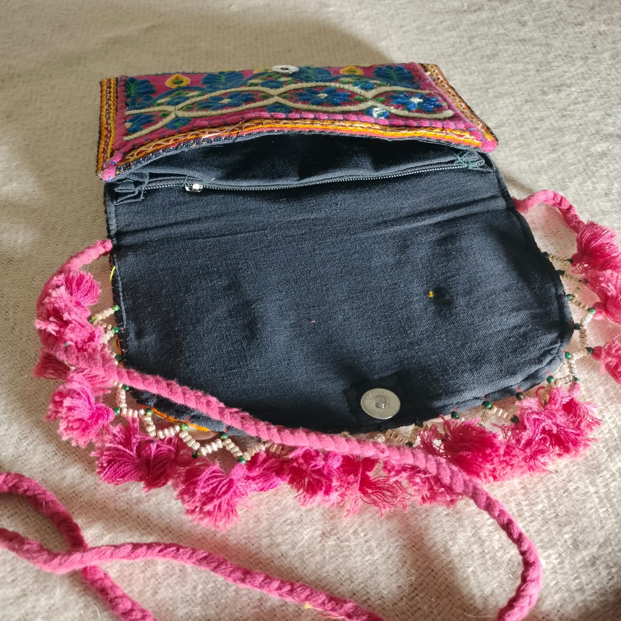Vintage rajasthani handembroidary sling bags