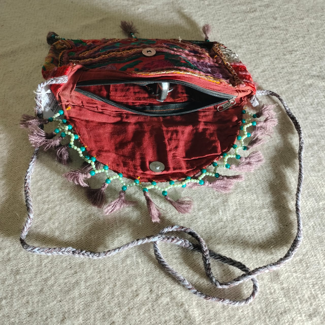 Vintage rajasthani handembroidary sling bags