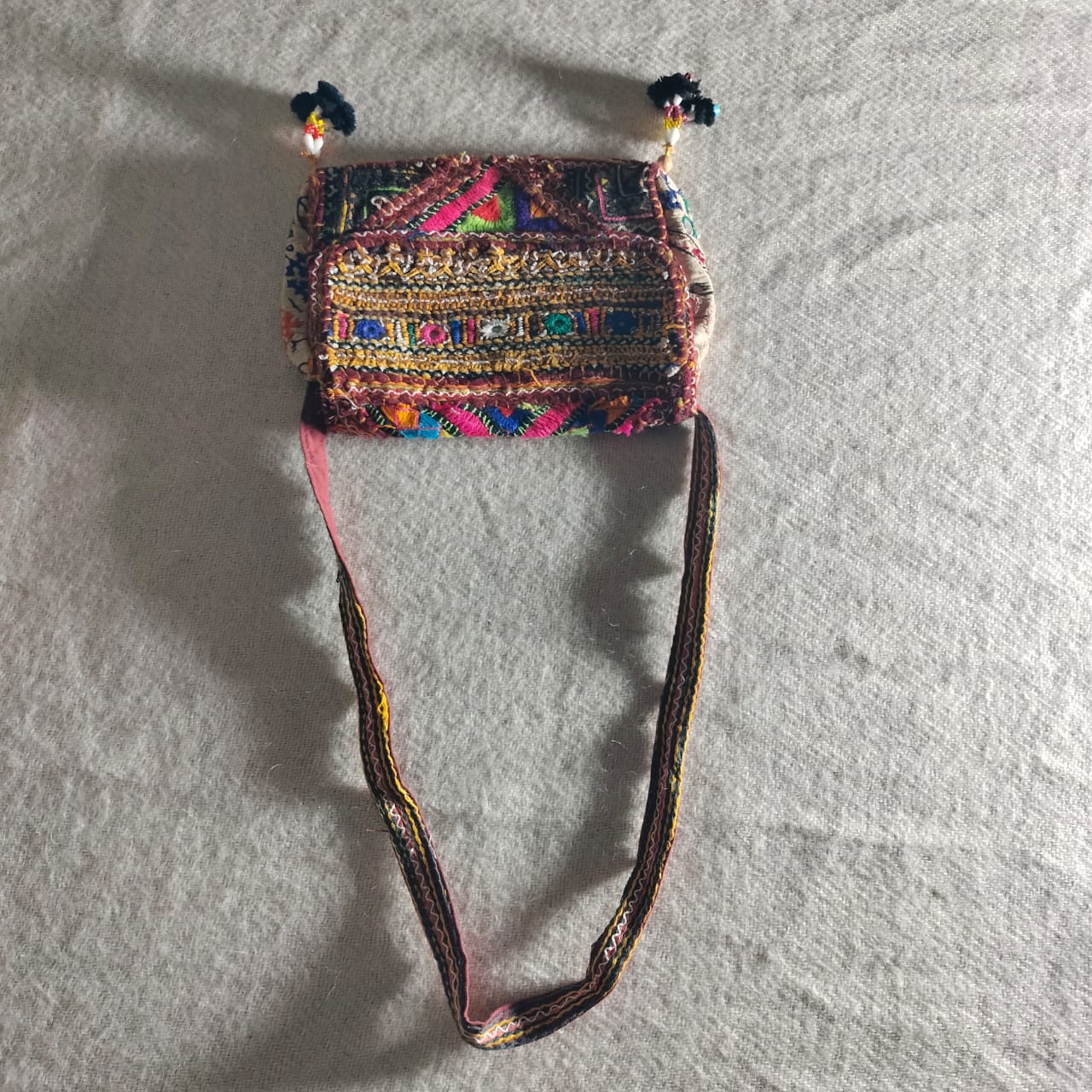 Vintage rajasthani handembroidary sling bags