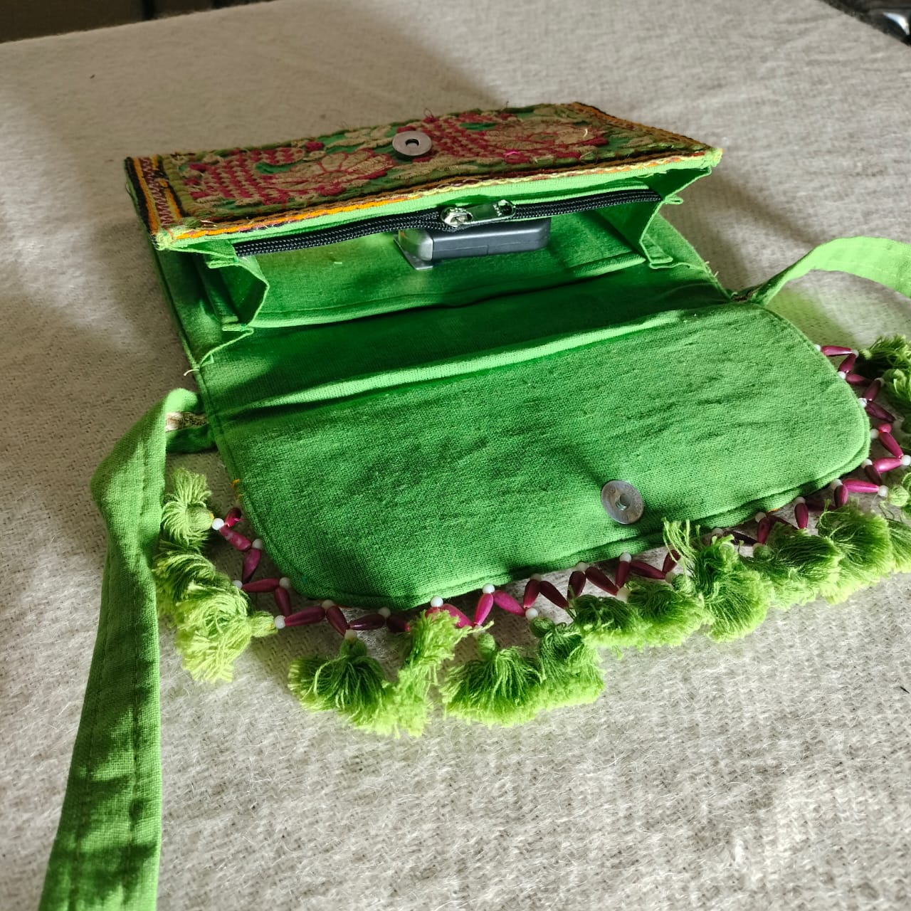 Vintage rajasthani handembroidary sling bags