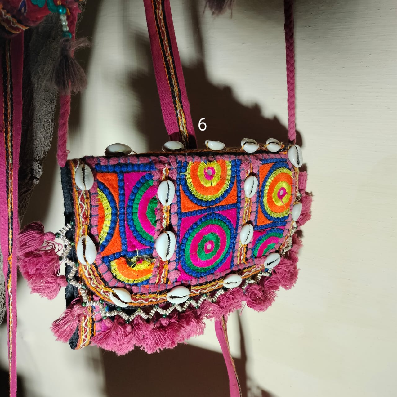 Vintage rajasthani handembroidary sling bags