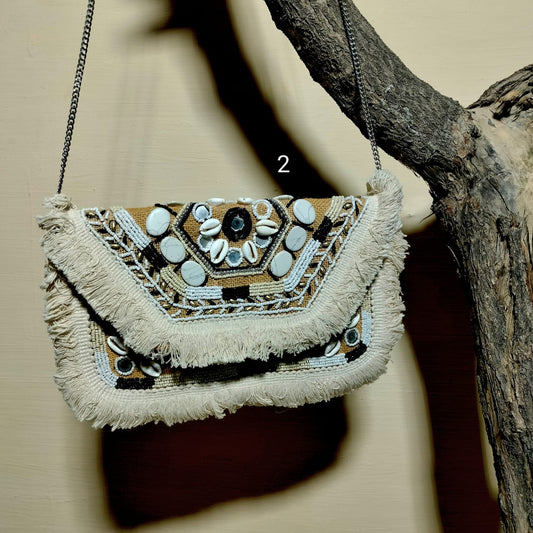 Beads sling bags