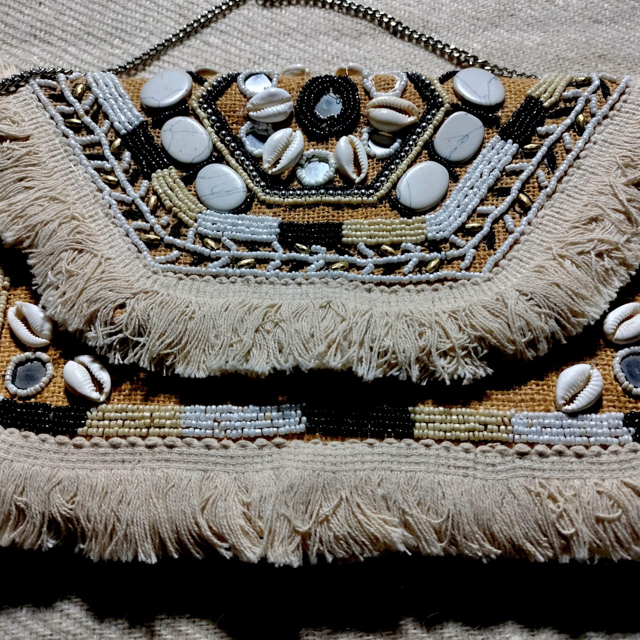 Beads sling bags