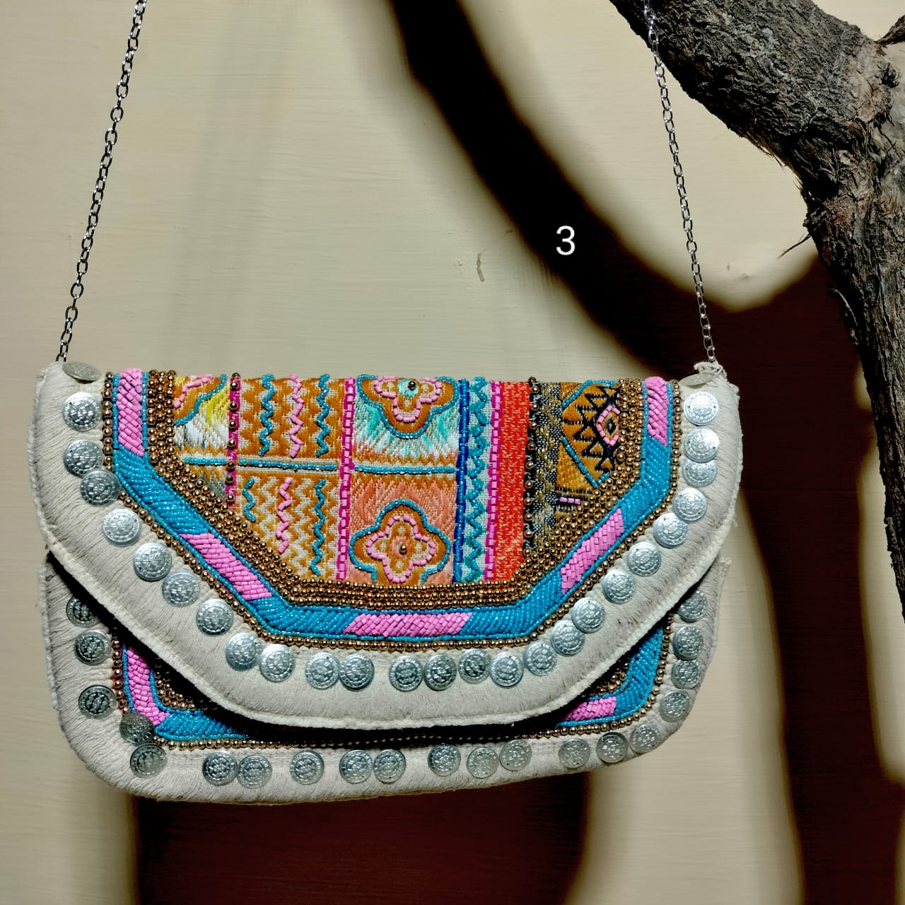 Beads sling bags for girls and women