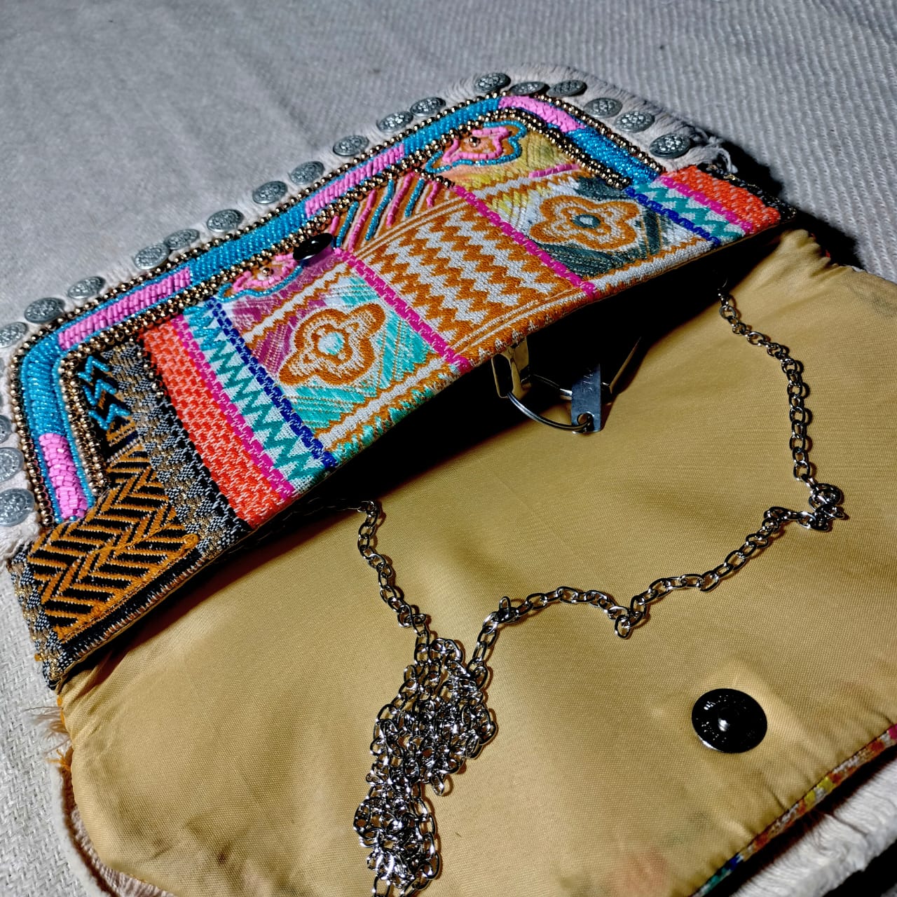 Beads sling bags for girls and women