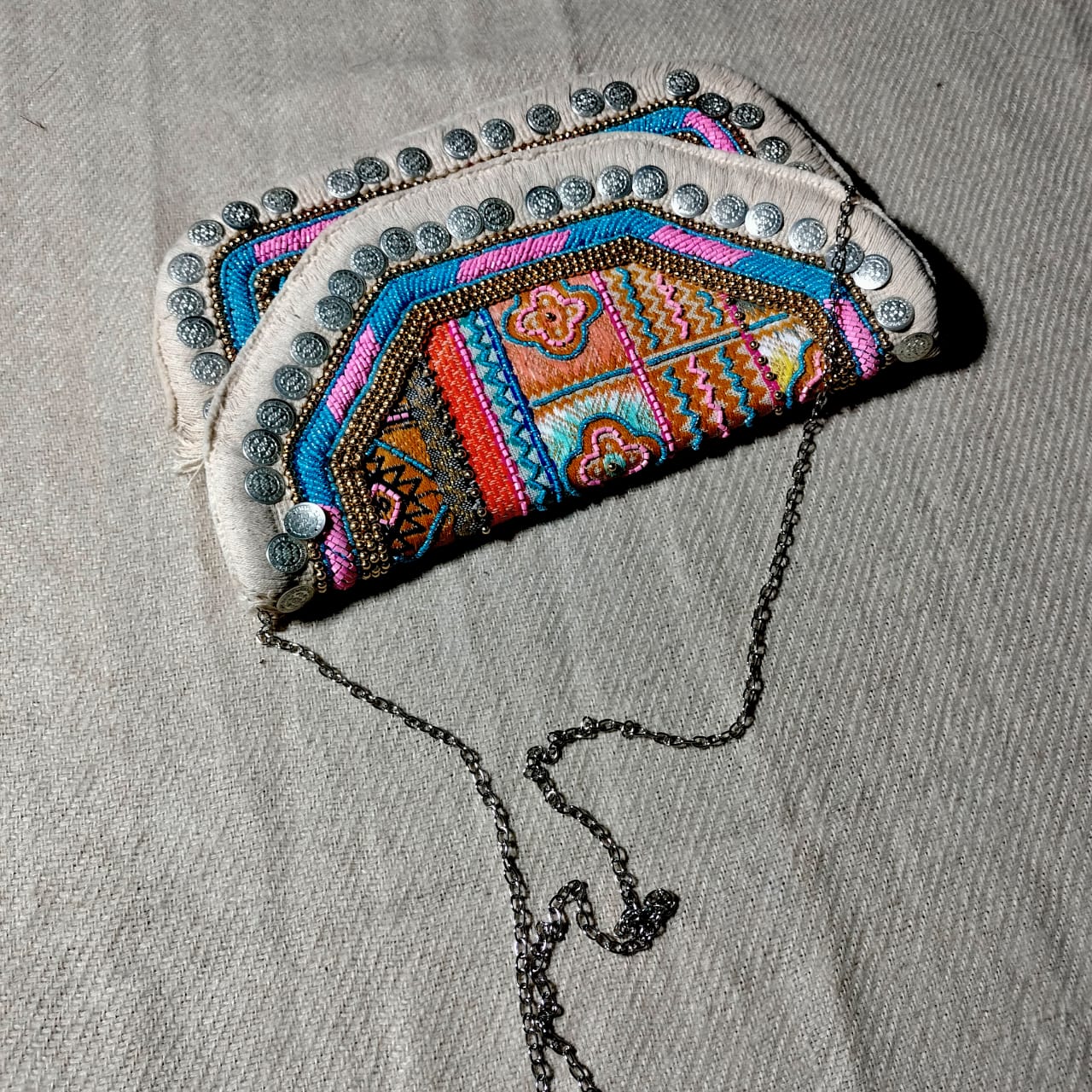 Beads sling bags for girls and women