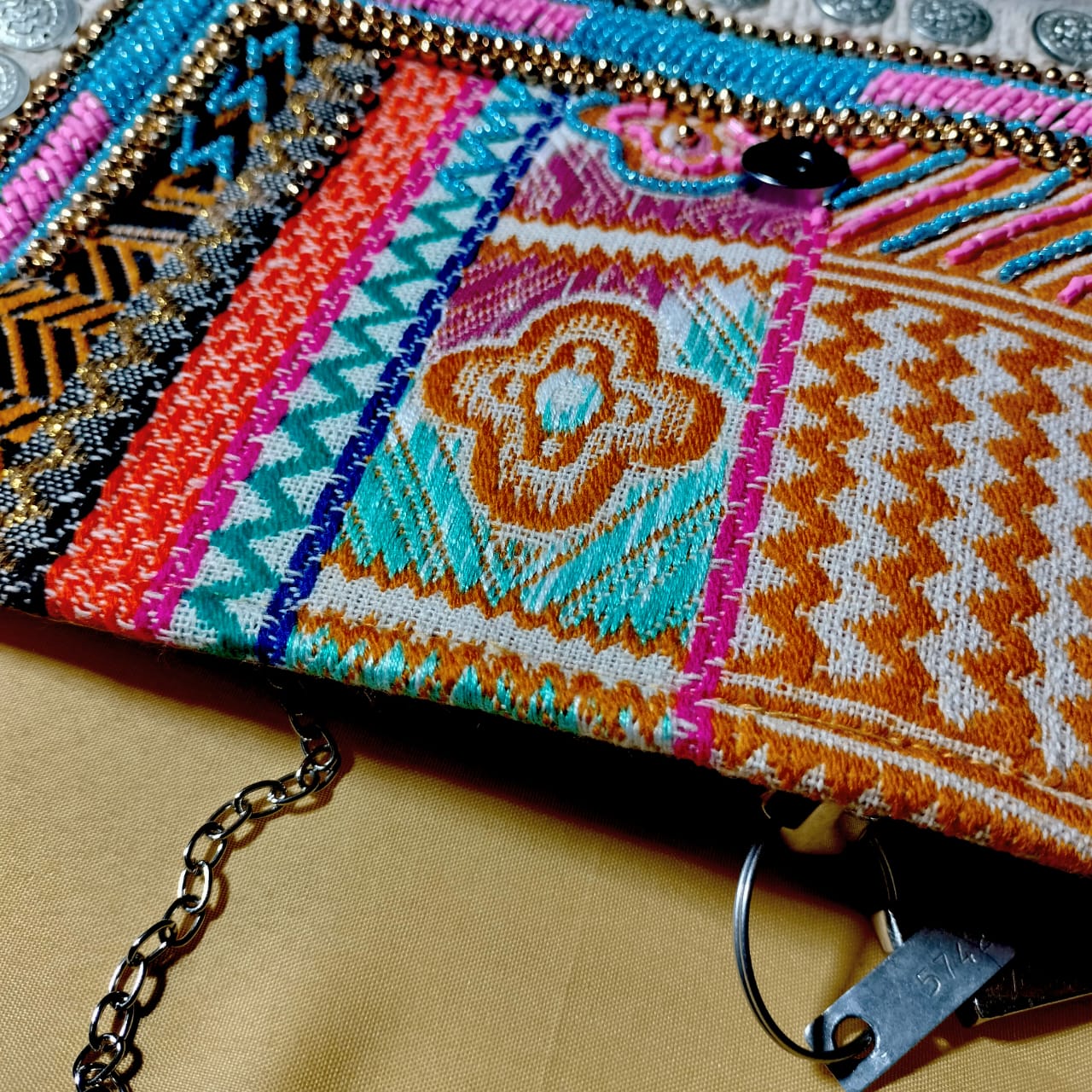 Beads sling bags for girls and women