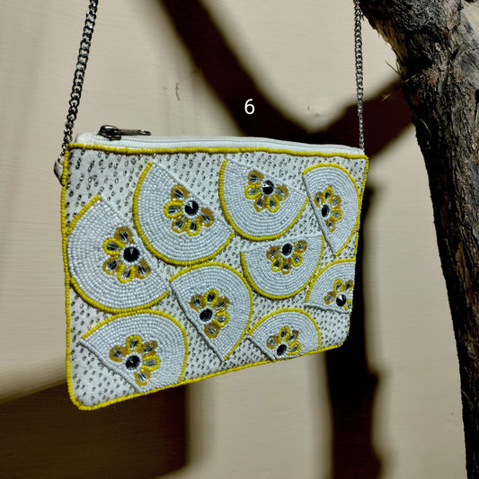 Beads sling bags for girls and women