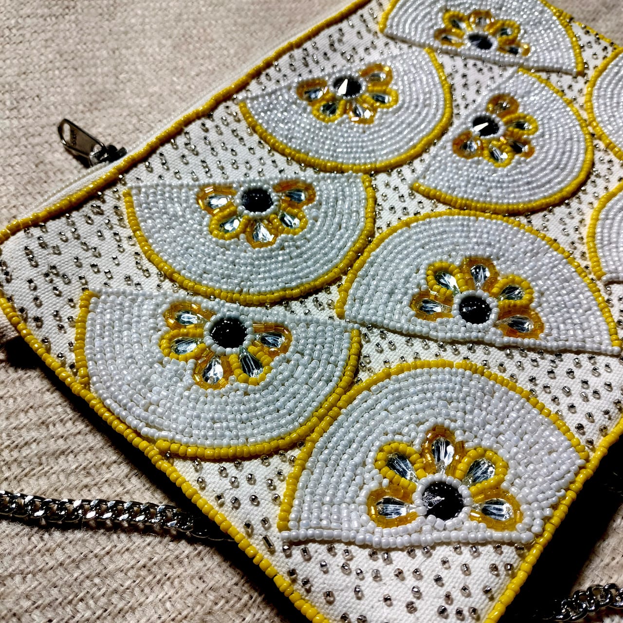 Beads sling bags for girls and women