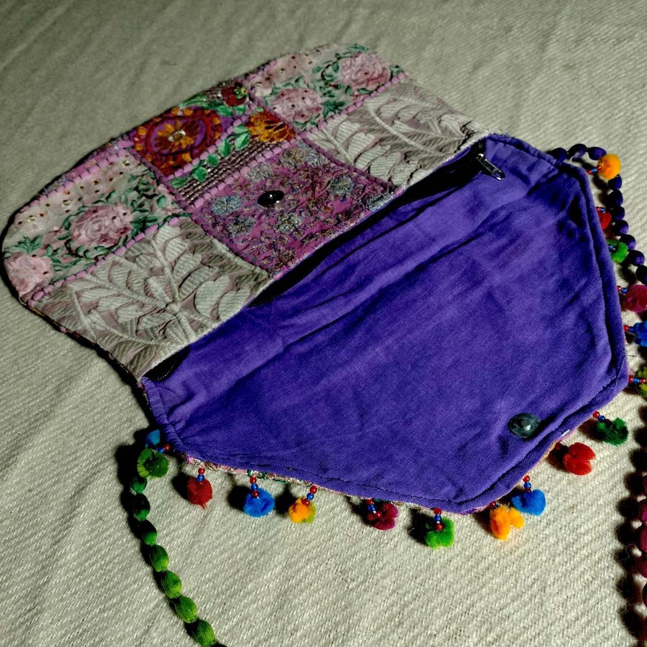 Handmade sling bags