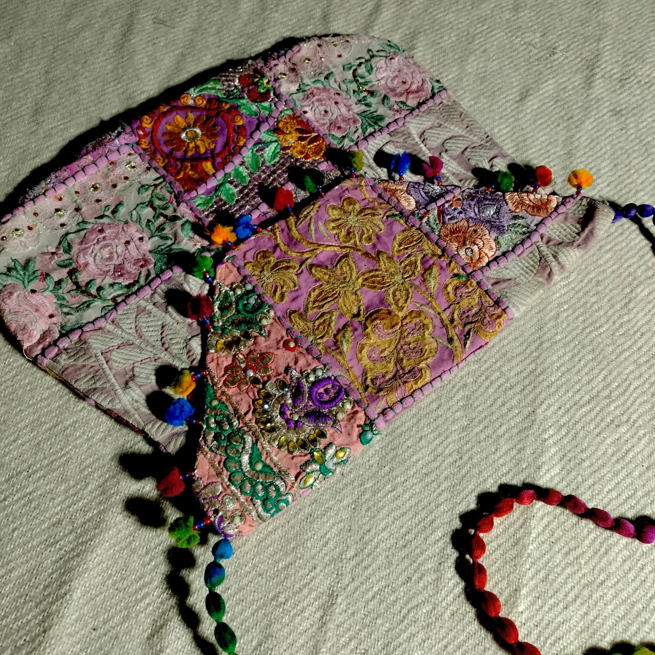 Handmade sling bags