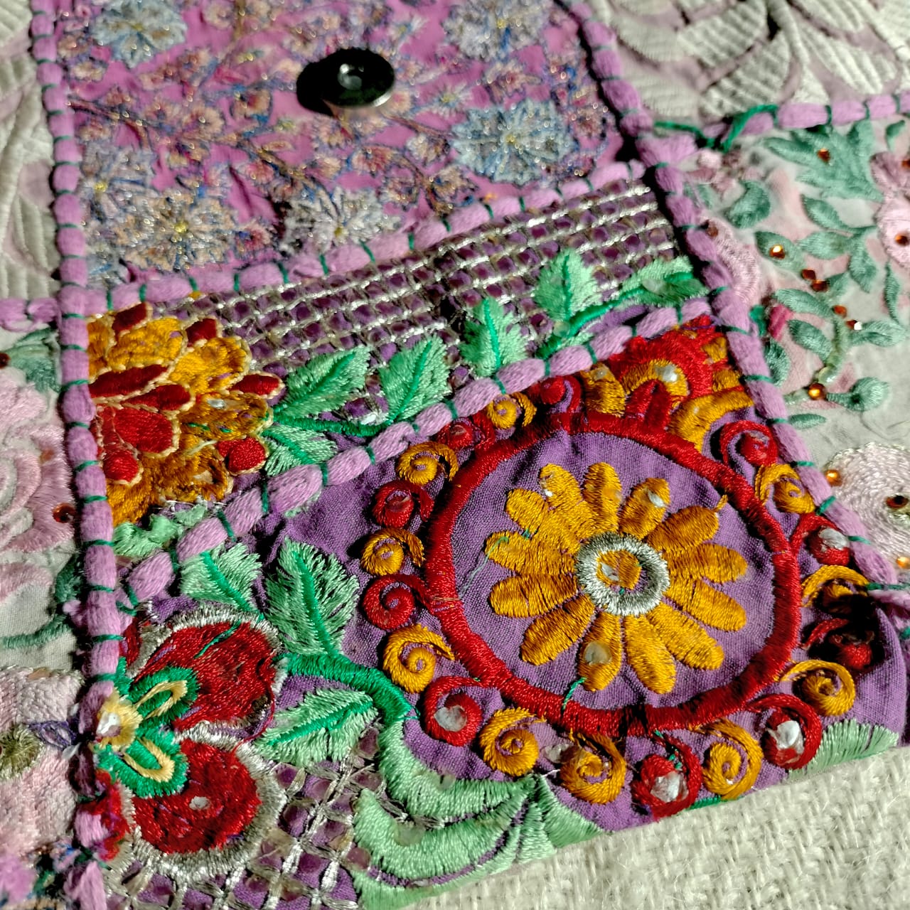 Handmade sling bags
