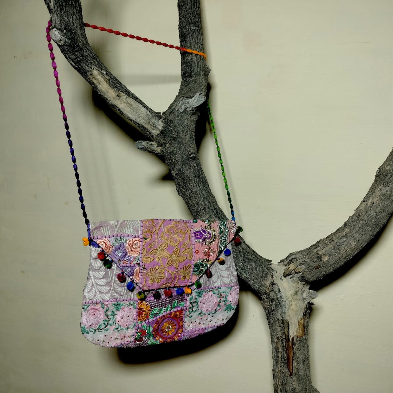 Handmade sling bags