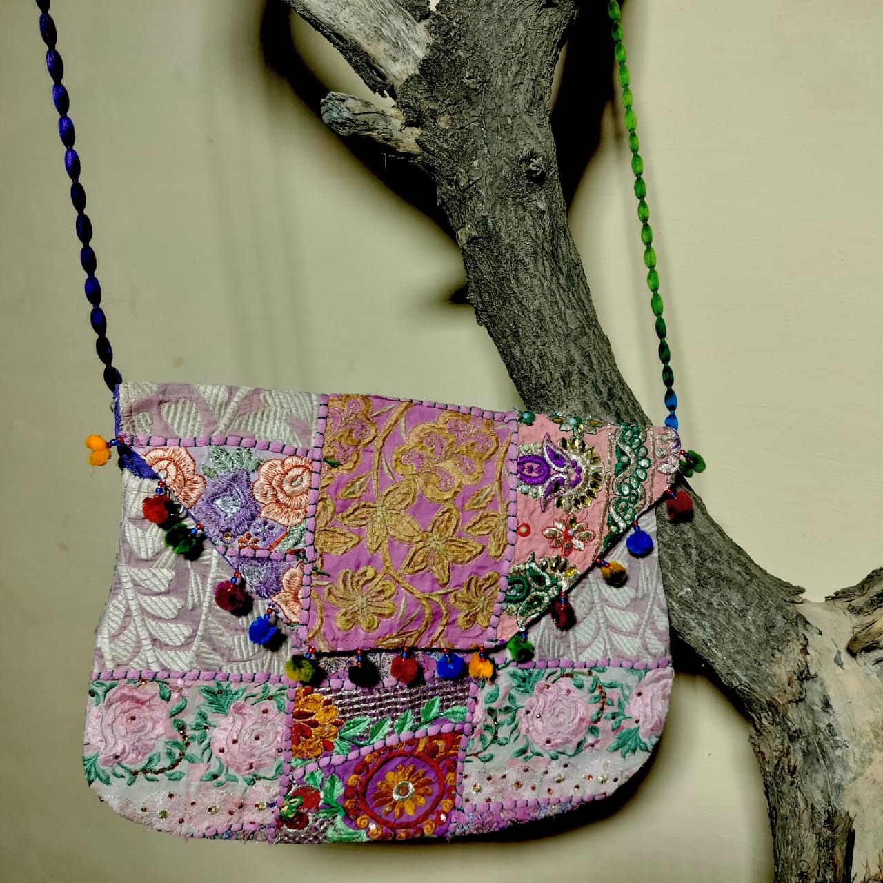 Handmade sling bags