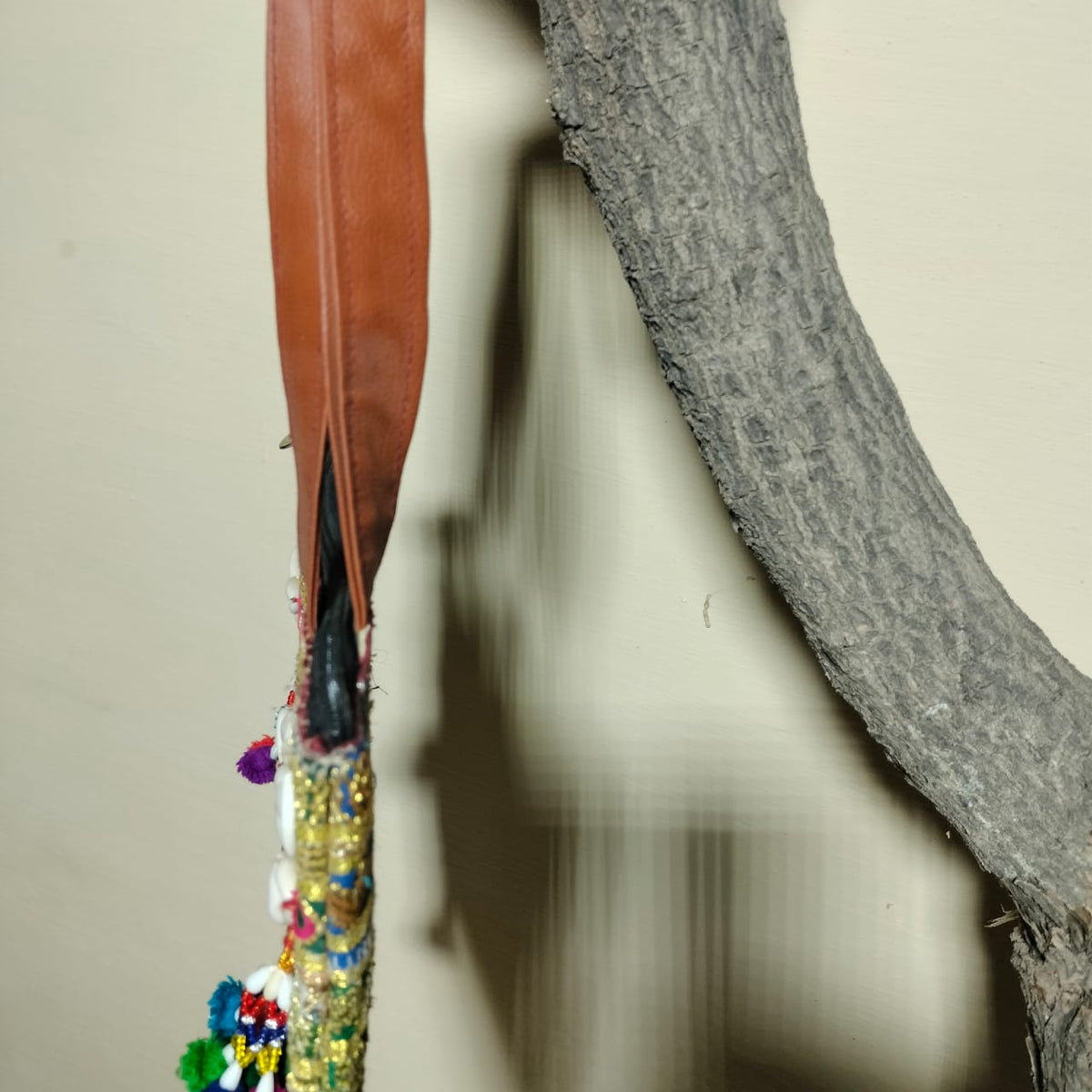 Handcrafted embroiderd tote bag