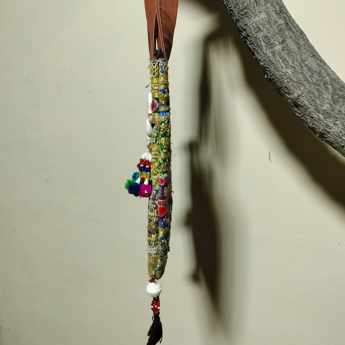 Handcrafted embroiderd tote bag