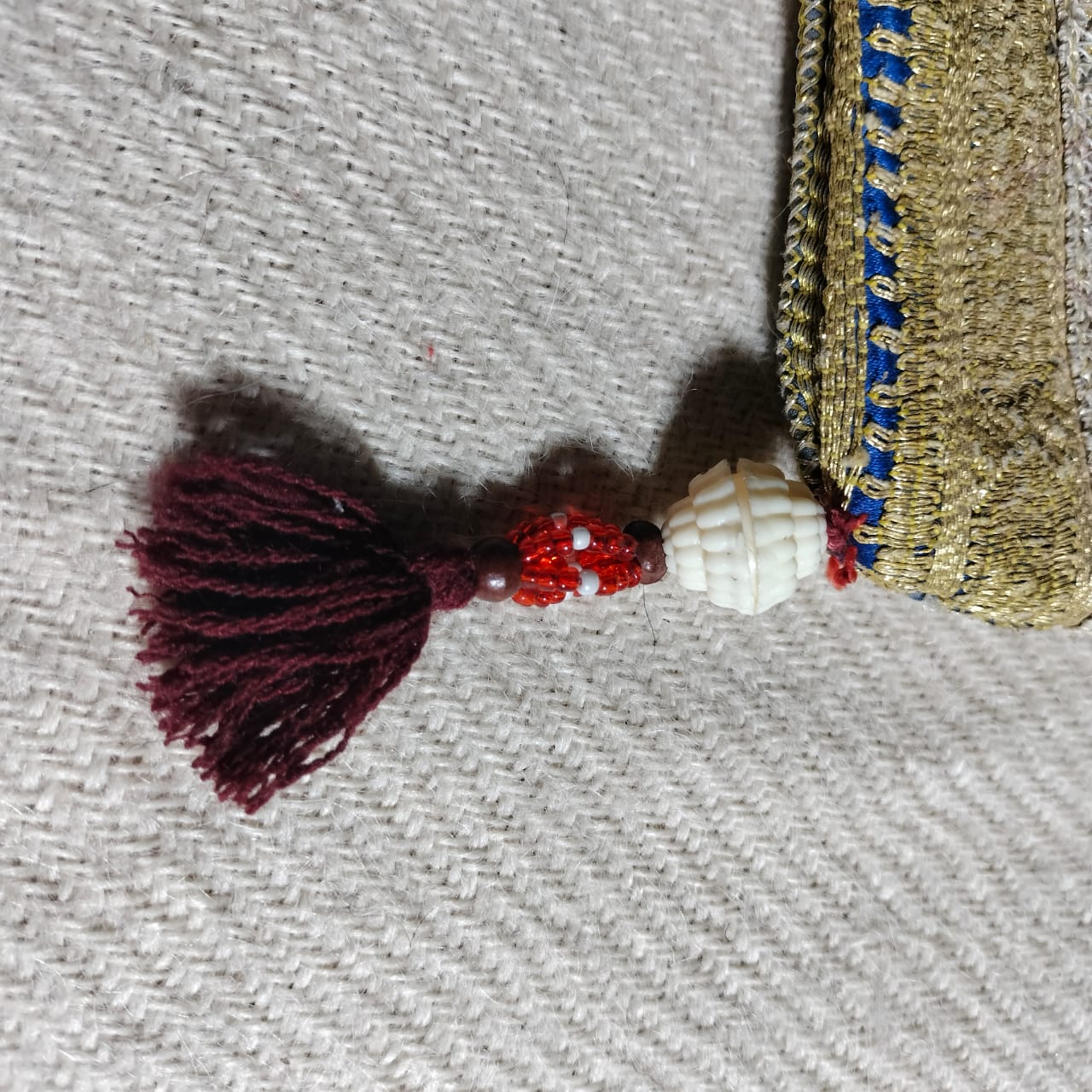 Handcrafted embroiderd tote bag