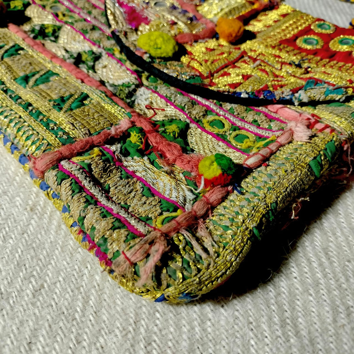 Handcrafted sling bags