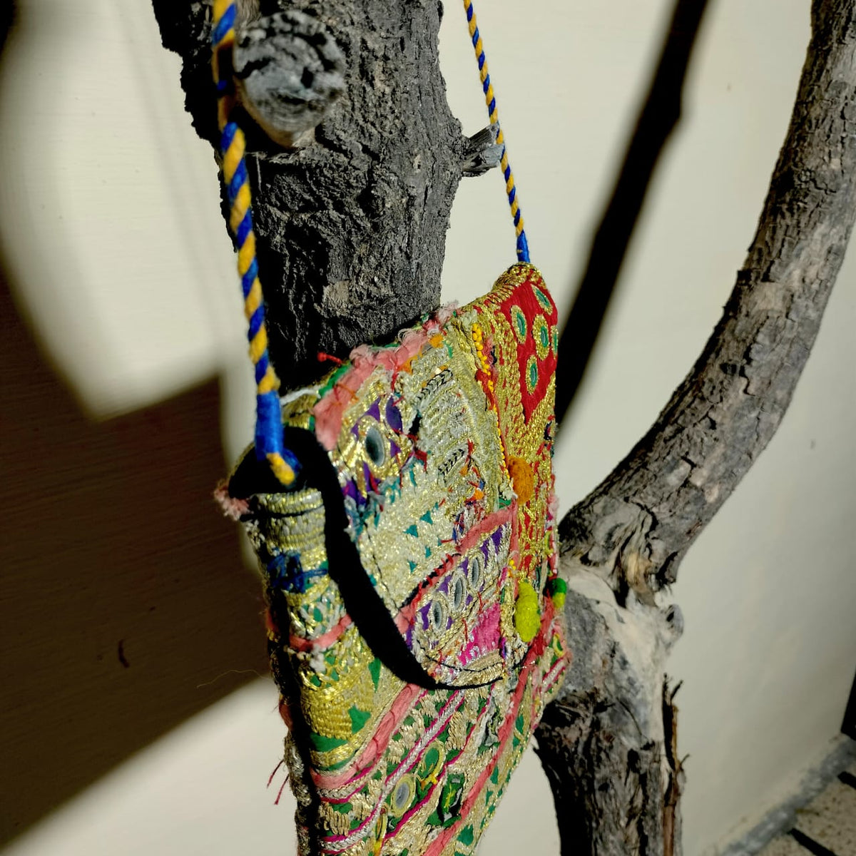 Handcrafted sling bags