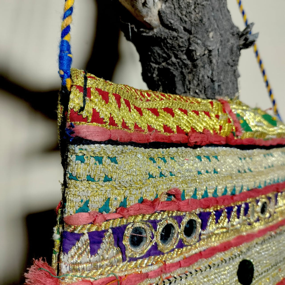 Handcrafted sling bags