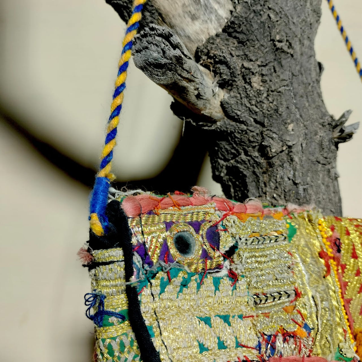 Handcrafted sling bags