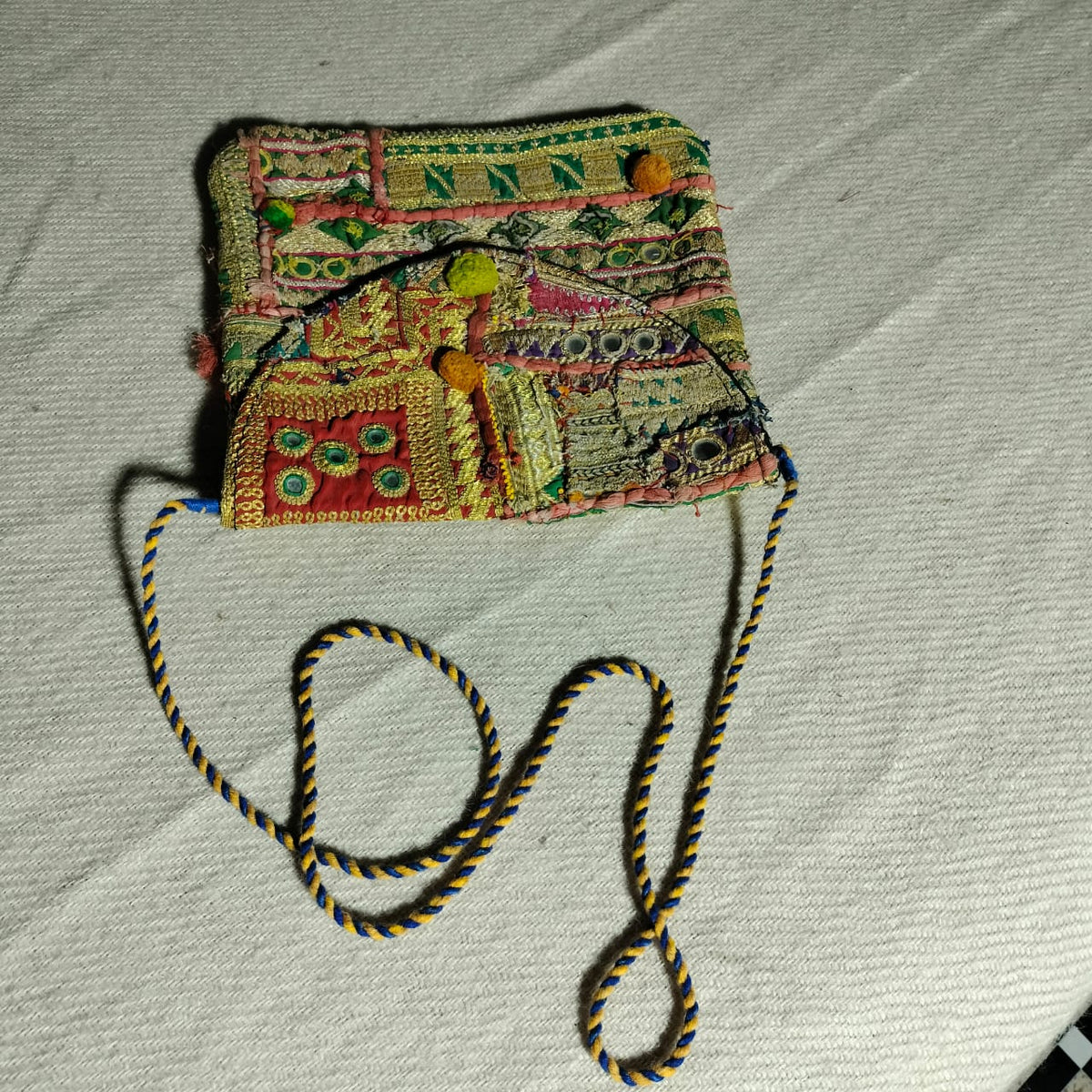 Handcrafted sling bags