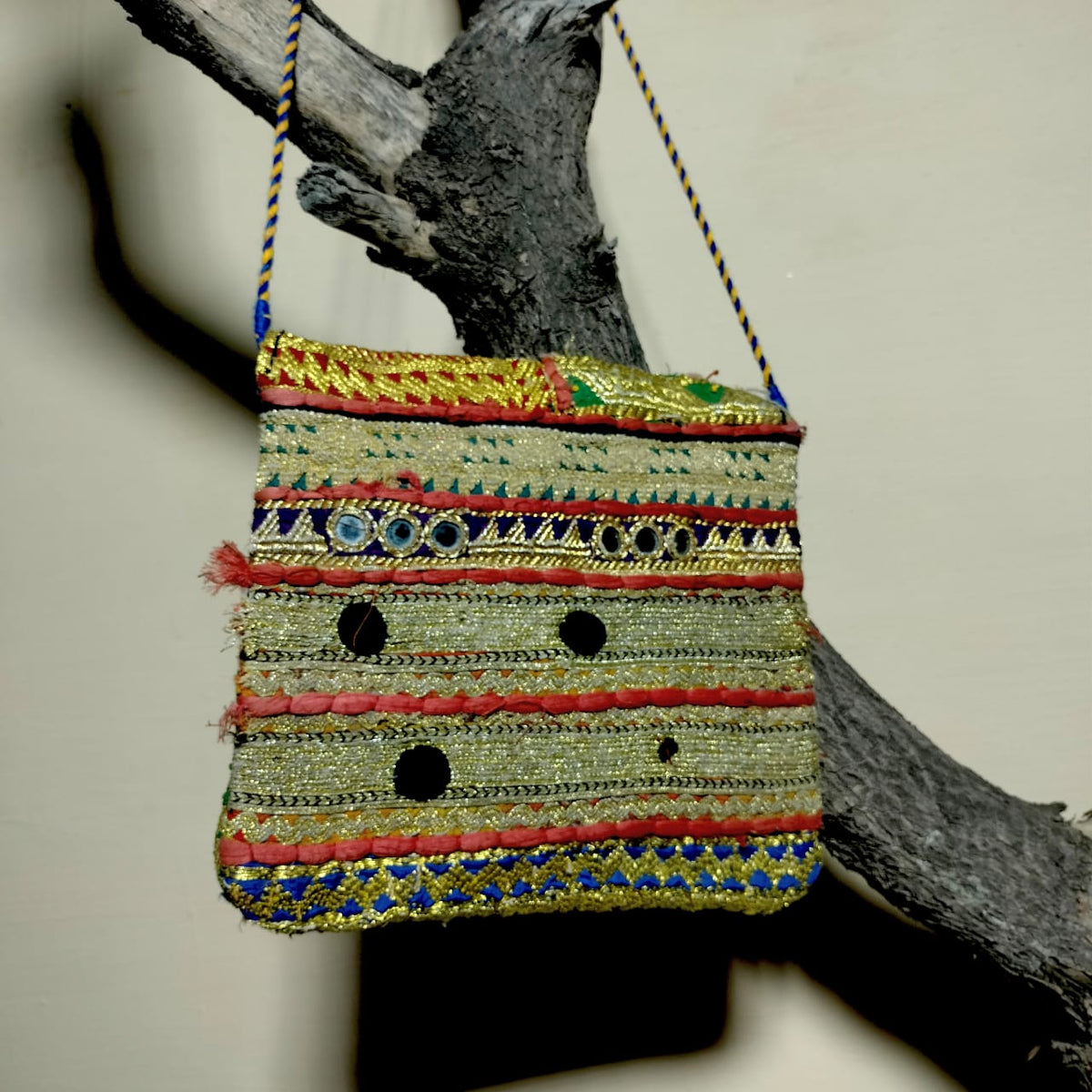 Handcrafted sling bags