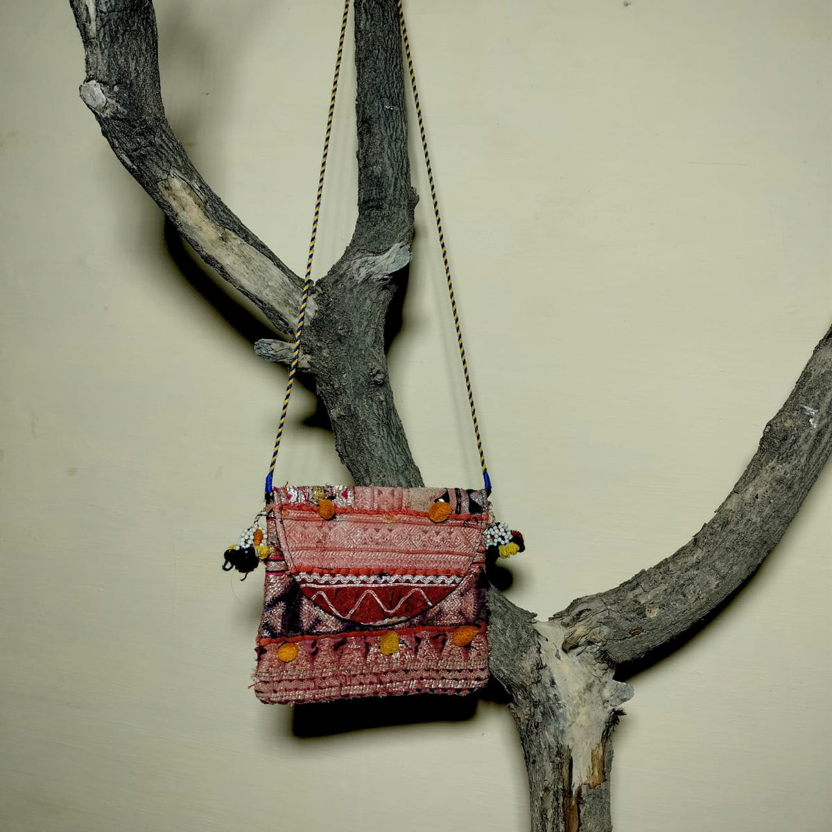 Handcrafted sling bags