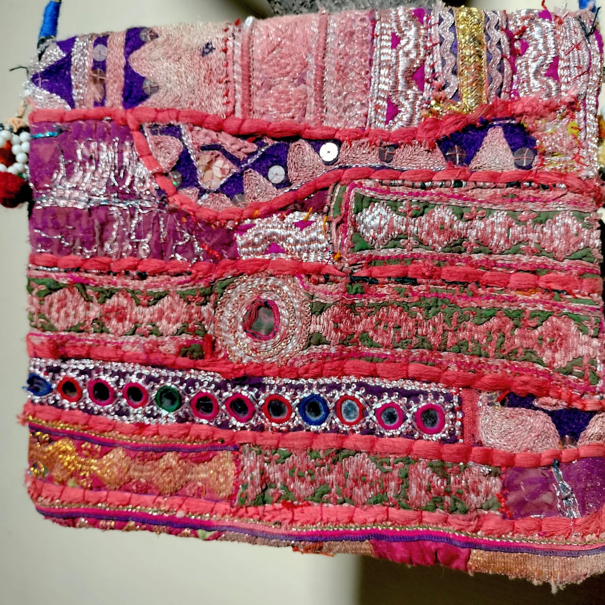 Handcrafted sling bags