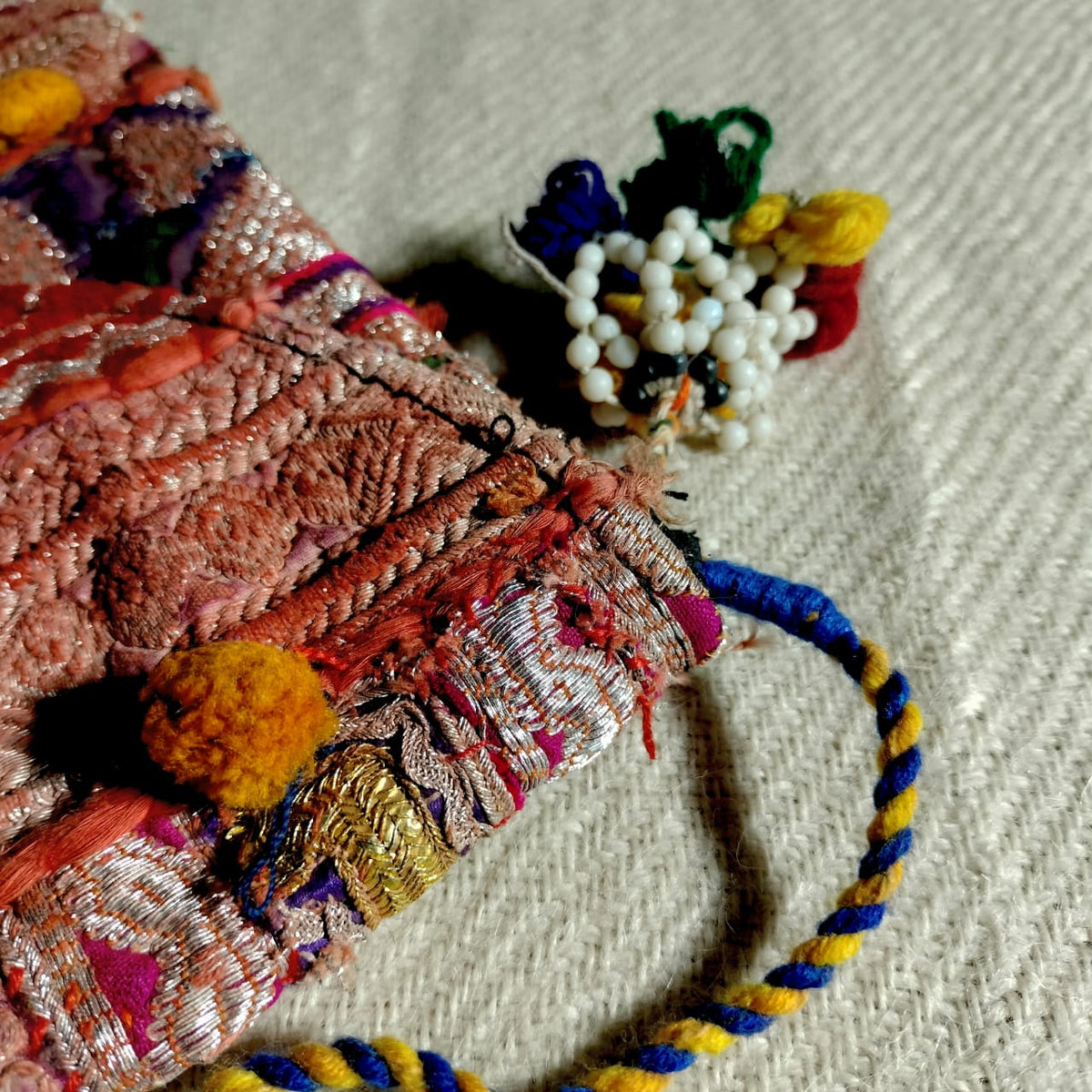 Handcrafted sling bags