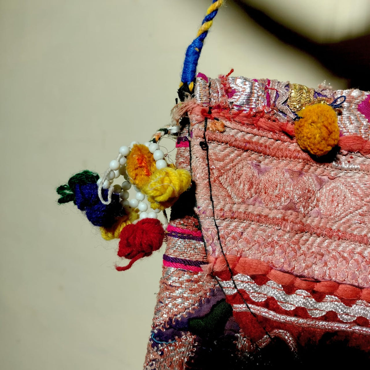 Handcrafted sling bags