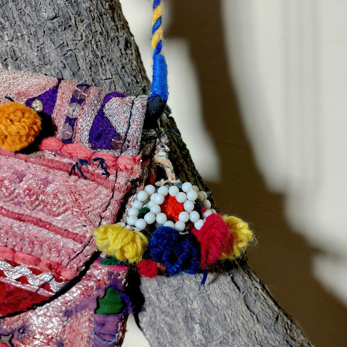 Handcrafted sling bags